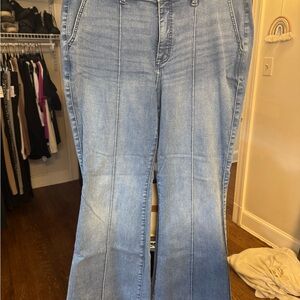 #16: Lane Bryant Light Blue Flare Jeans
